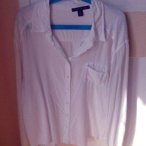 white shirt perfect for hot days